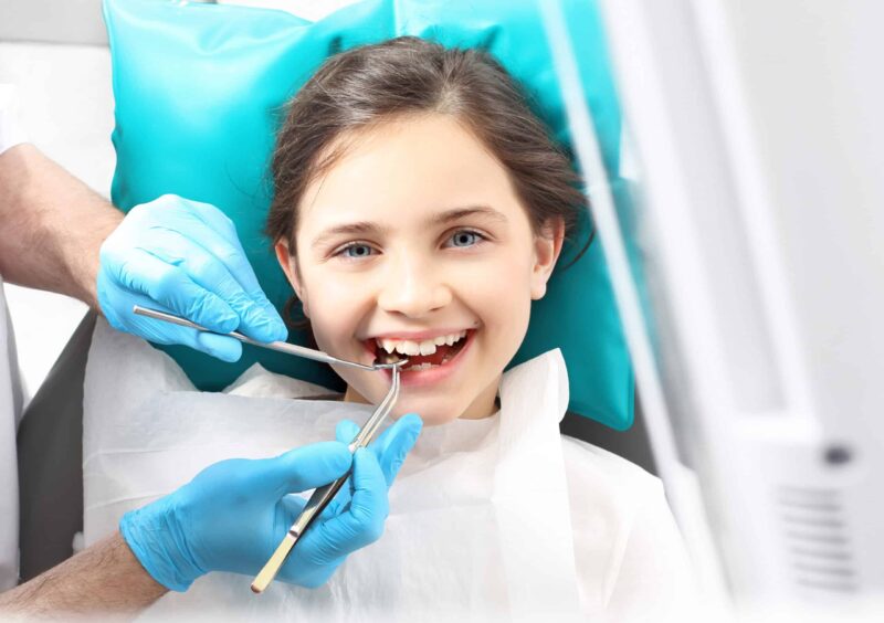 Viewed,Oral,Hygiene.,Child,To,The,Dentist.,Child,In,The